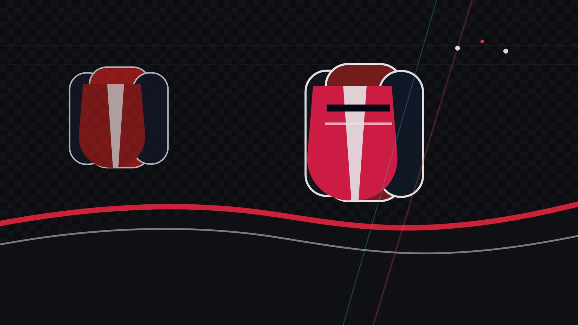 Formula 1 inspired replica race suits under cinematic paddock lights